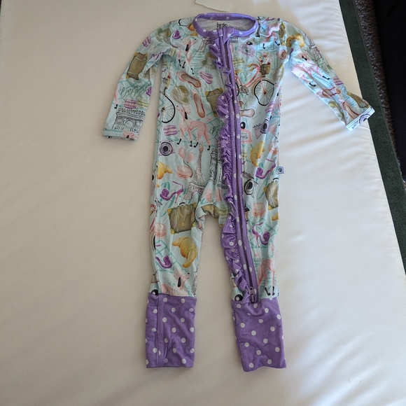 Little Sleepies Other - Birdie Bean 3-6 zippy READ DESCRIPTION